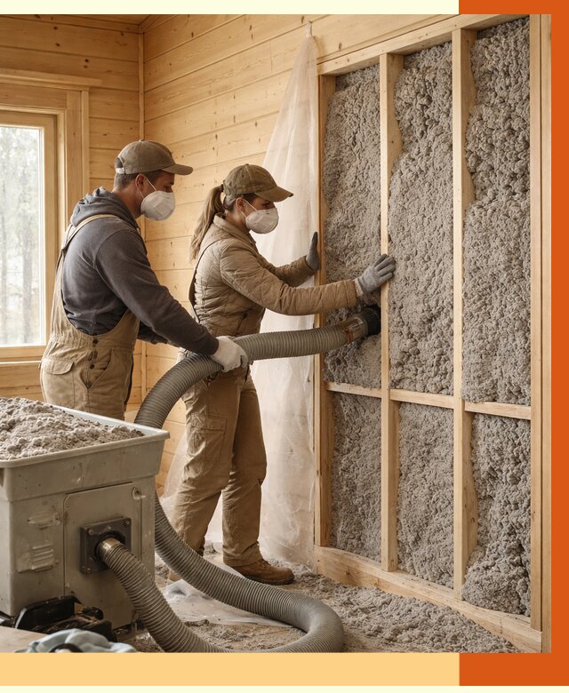 Утепление дачного дома эковатой в клине от 1486 руб./м2 — комплексно, ТепломастерКли