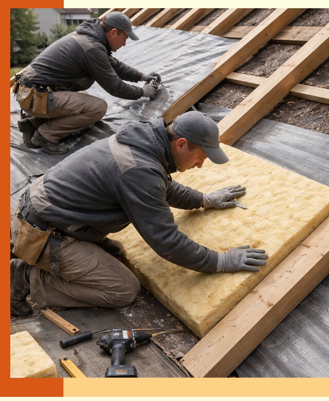 Профессиональное утепление крыши в клине качественно и надежно