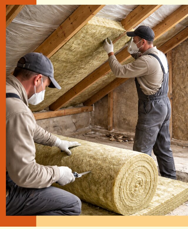 Утепление чердака минватой быстро и качественно в клине