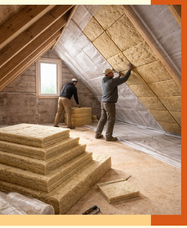 Утепление мансарды в клине от 2561 руб/м2 — комплексно и под ключ | ТепломастерКли