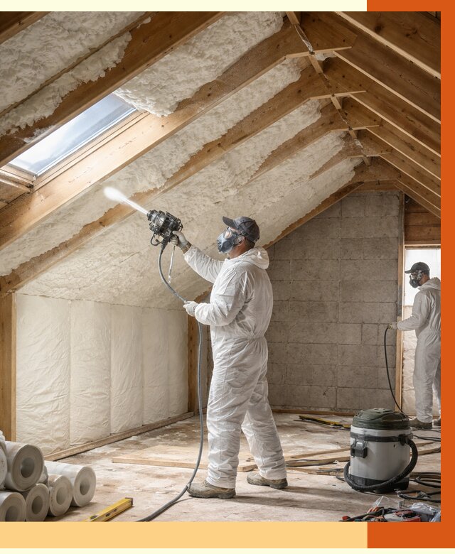 Утепление мансарды ППУ в клине от 2817 руб./м² — заказать под ключ | ТепломастерКли