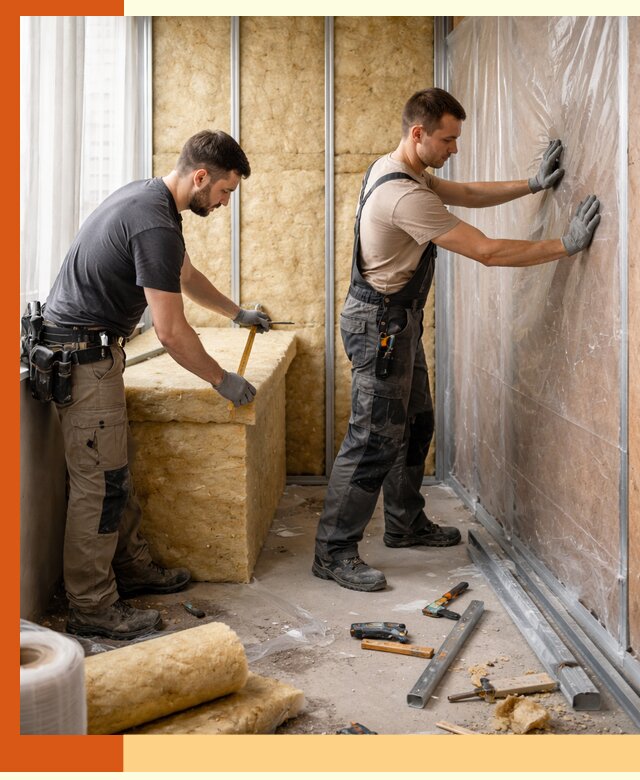 Профессиональное утепление лоджии в клине эффективно и надежно