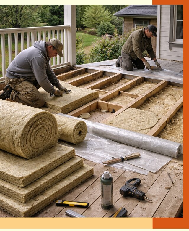 Утепление террасы в клине от 4303 руб./м2 — утеплить террасу под ключ | ТепломастерКли