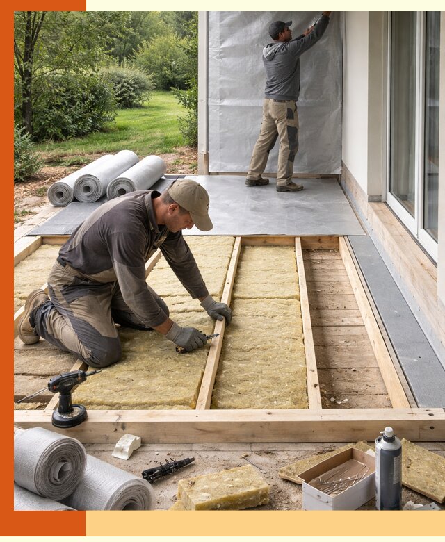 Утепление террасы в клине — тепло и защита круглогодично