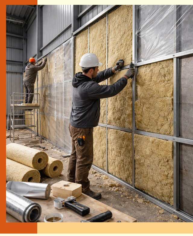 Утепление ангара в клине — профессиональная теплоизоляция помещений