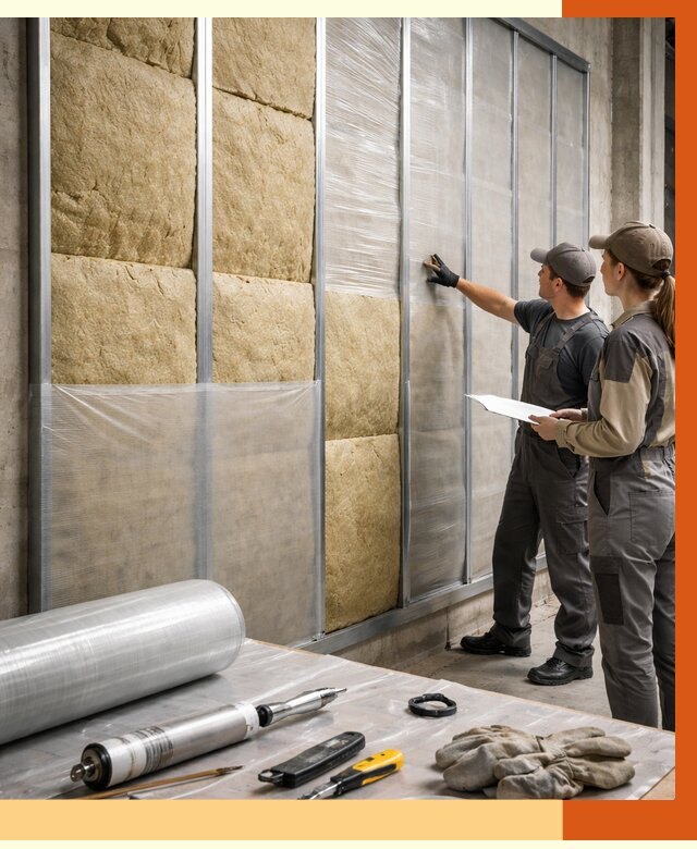 Утепление склада химсырья в клине от 4610 руб. под ключ | ТепломастерКли