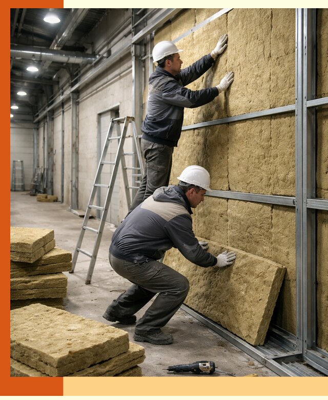 Утепление цеха под ключ в клине с гарантией качества