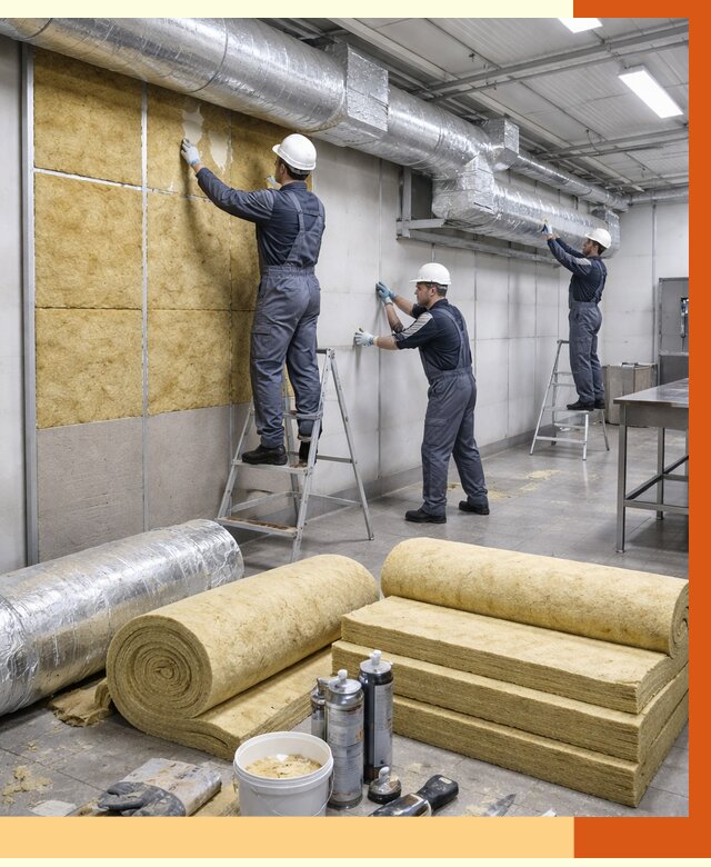Утепление пищевого цеха в клине от 12806 руб./м² — комплексно под ключ | ТепломастерКли