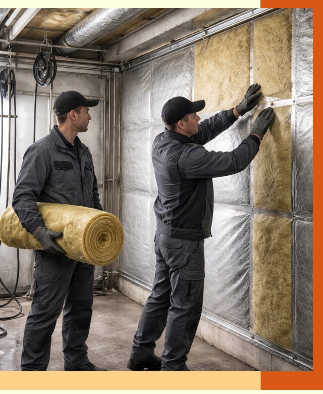 Утепление автомойки в клине от 8708 руб./м2 — комплексное утепление под ключ | ТепломастерКли