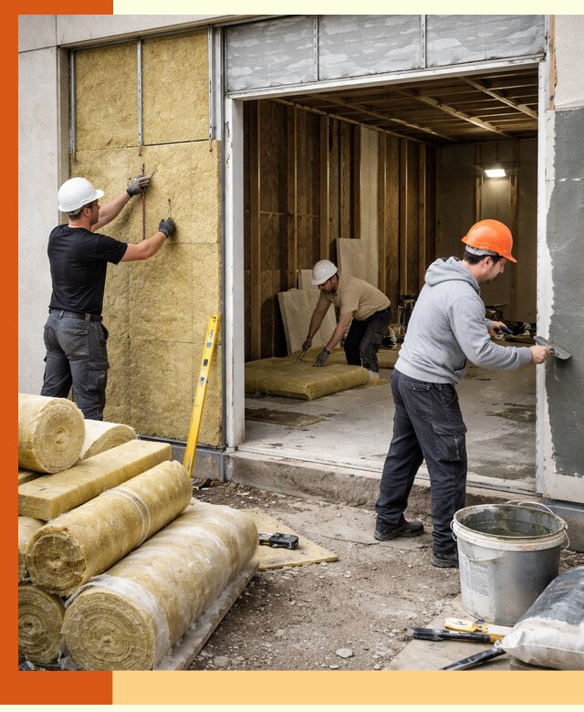 Утепление торгового павильона в клине — качественно и энергоэффективно