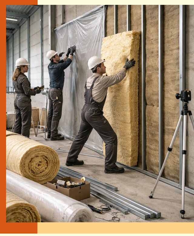 Утепление складского терминала в клине профессионально и надёжно