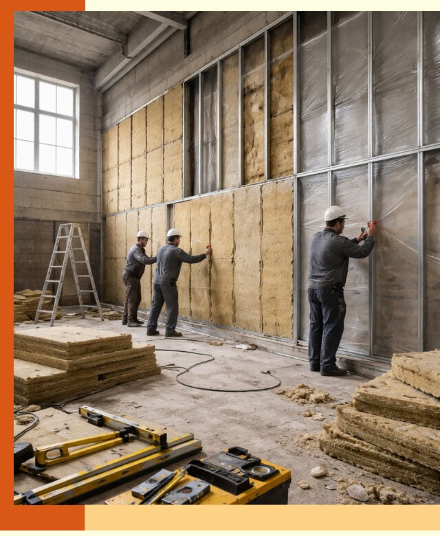 Утепление спортивного зала в клине качественно и недорого