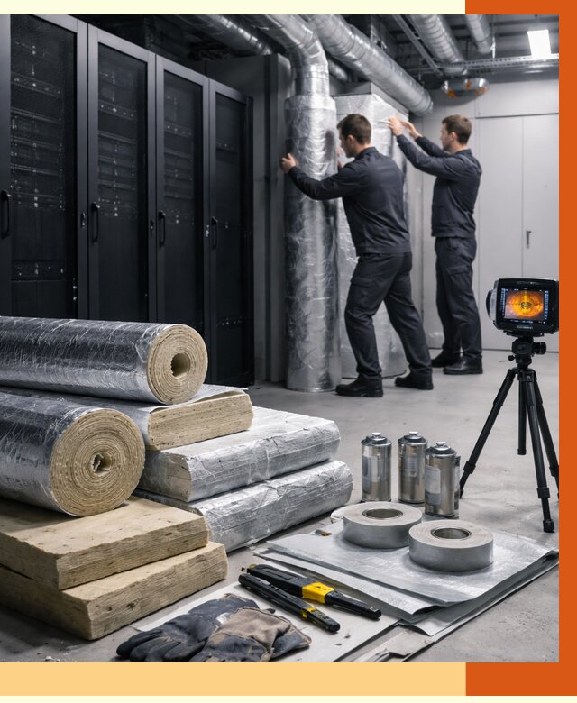 Утепление серверной в клине от 8708 руб./м² — комплексно под ключ | ТепломастерКли