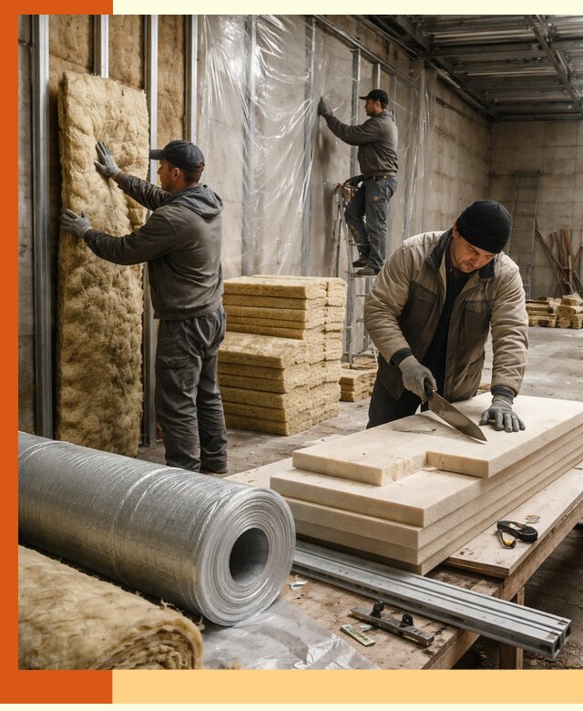 Утепление торгового склада в клине с энергоэффективными решениями