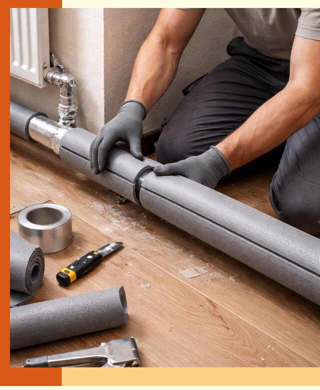 Утепление труб отопления в клине: теплоизоляция и защита сети