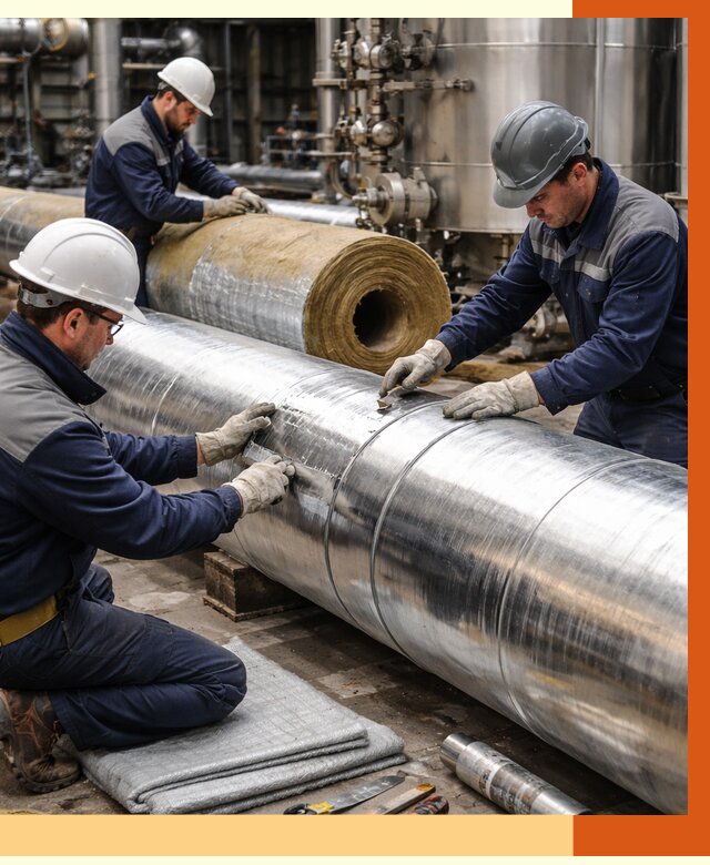 Утепление технологического оборудования в клине от 4303 руб. за м2 | ТепломастерКли