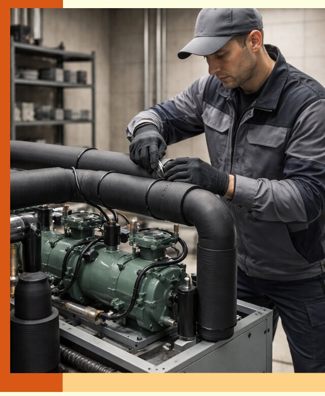 Утепление холодильного агрегата и теплоизоляция в клине