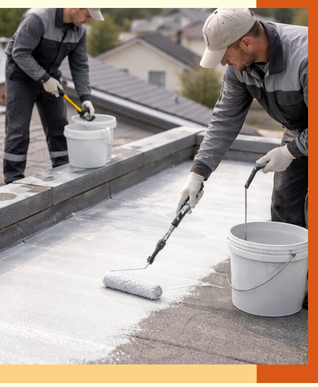 Утепление кровли жидкой теплоизоляцией в клине от 2203 руб./м2 | ТепломастерКли