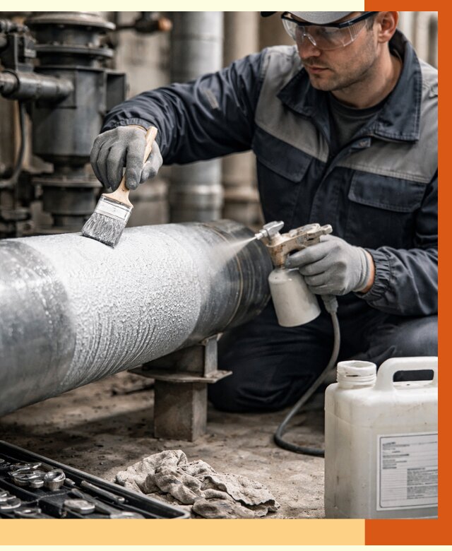 Утепление оборудования жидкой теплоизоляцией в клине от 4610 руб. | ТепломастерКли