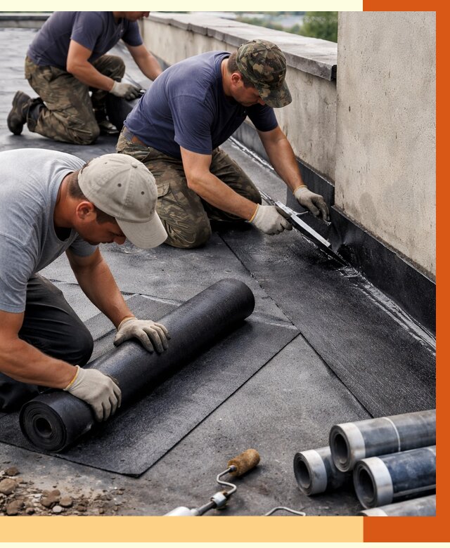 Гидроизоляция кровли в клине от 4610 руб. — профессиональная гидроизоляция крыши | ТепломастерКли