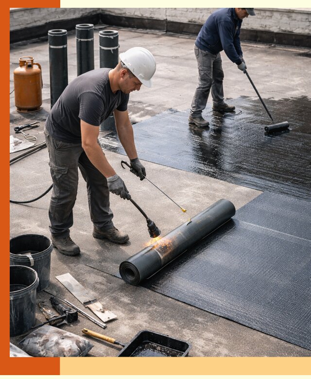 Гидроизоляция кровли в клине — надежная защита от протечек