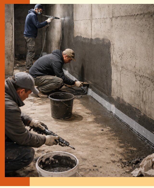 Гидроизоляция подвала в клине — комплексная защита от влаги