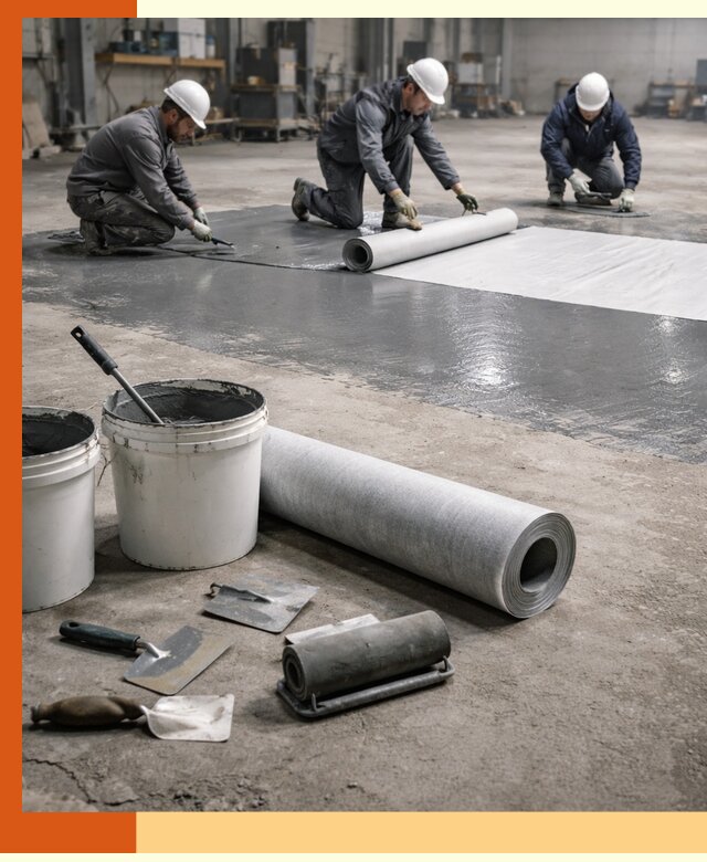 Гидроизоляция промышленного пола в клине — защита и долговечность