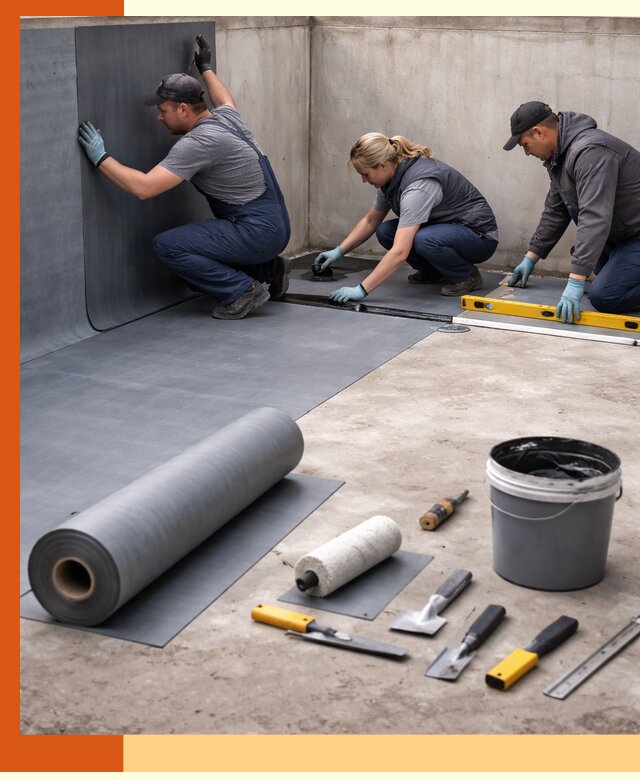 Гидроизоляция бассейна под ключ в клине — надежная защита и герметизация