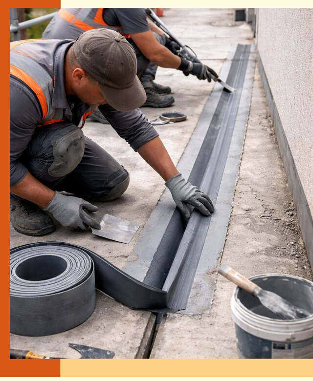 Гидроизоляция деформационного шва в клине профессионально и надежно