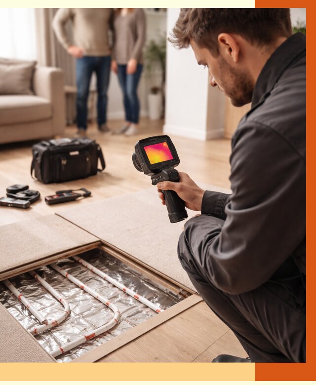 Тепловизионное обследование теплого пола в клине от 4610 руб. — ТепломастерКли