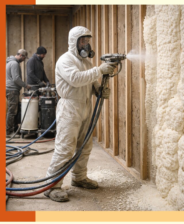 Обучение напылению ППУ: курсы для специалистов в клине