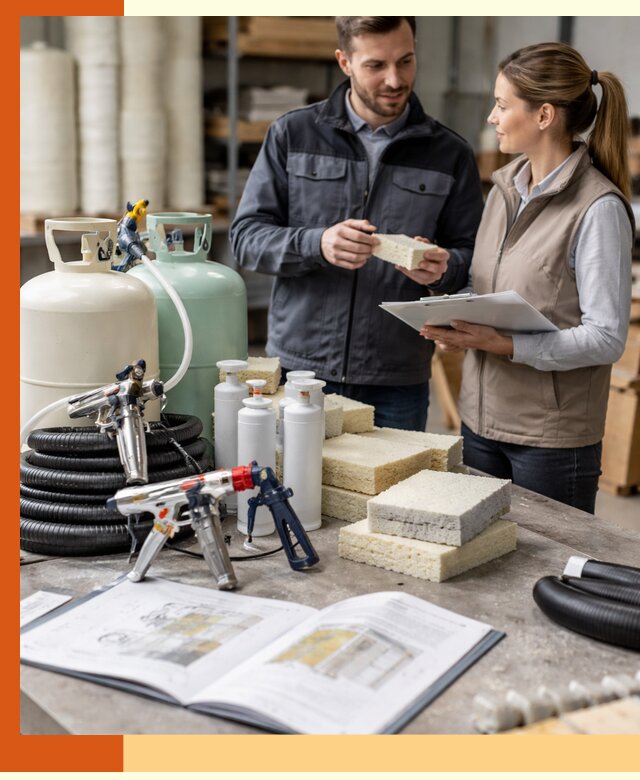 Продажа компонентов ППУ с профессиональной консультацией в клине